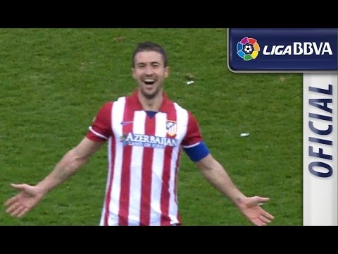 Golazo de Gabi (2-1) en el Atlético de Madrid - Real Madrid