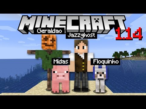 Minecraft Origens #1: A NOVA SÉRIE RAIZ DE MINECRAFT!!!