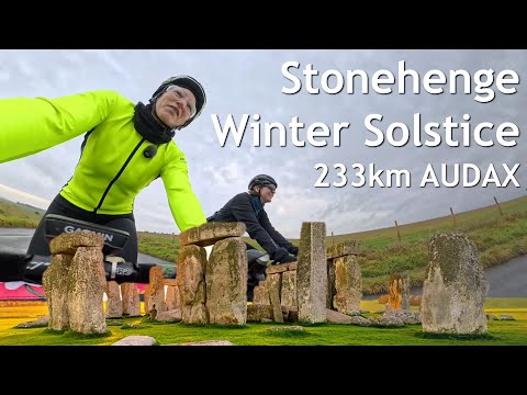 Epic 233km Winter Solstice Audax Bike Ride to Stonehenge #insta360 #audax #cycling #endurance