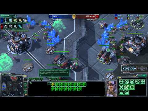 SK MC (P) vs ST Bomber (T) - G1 - StarCraft - SC1673