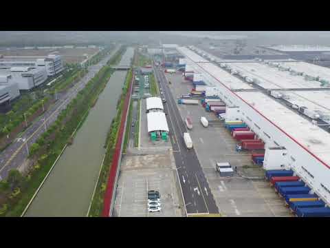 Tesla Gigafactory Shanghai Drone Flyover - May 2022 update