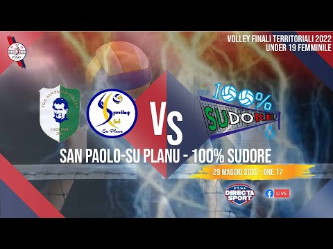 Volley Finali Territoriali 2022 U19F – San Paolo Su Planu-100X100 Sudore (3-0)