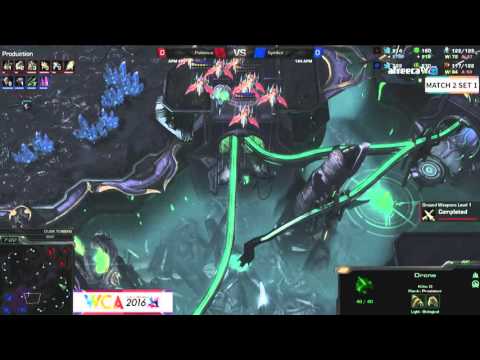 WCA 2016 APAC Qualifiers Starcraft2 Patience(조지현) vs symbol(강동현) Macth2 160414 ENG