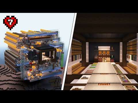 Ultimate Storage System Sorts Every Item! | Minecraft Hardcore Ep #7
