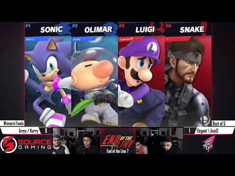 End of the Line 7 - Doubles - Winners Finals - ARMY & Kurry vs Elegant & AvoiD