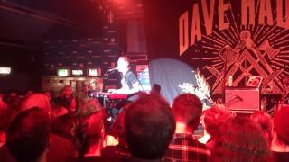 Dave Hause - Benediction live in manchester UK November 2013 featuring Northcote