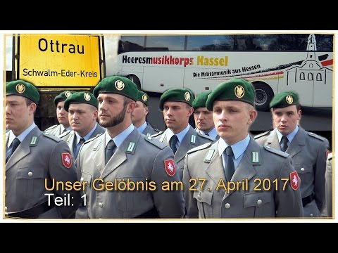 Bundeswehr Gelöbnis-Ottrau 2017