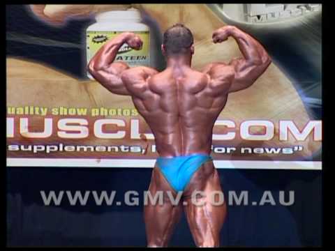 Slovenian Gregor Koman wins the 2004 NABBA Universe Class 1