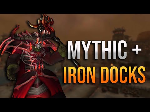 New Season 4 Mythic +14 Iron Docks Testing! Shrouded, Fortified and Volcanic