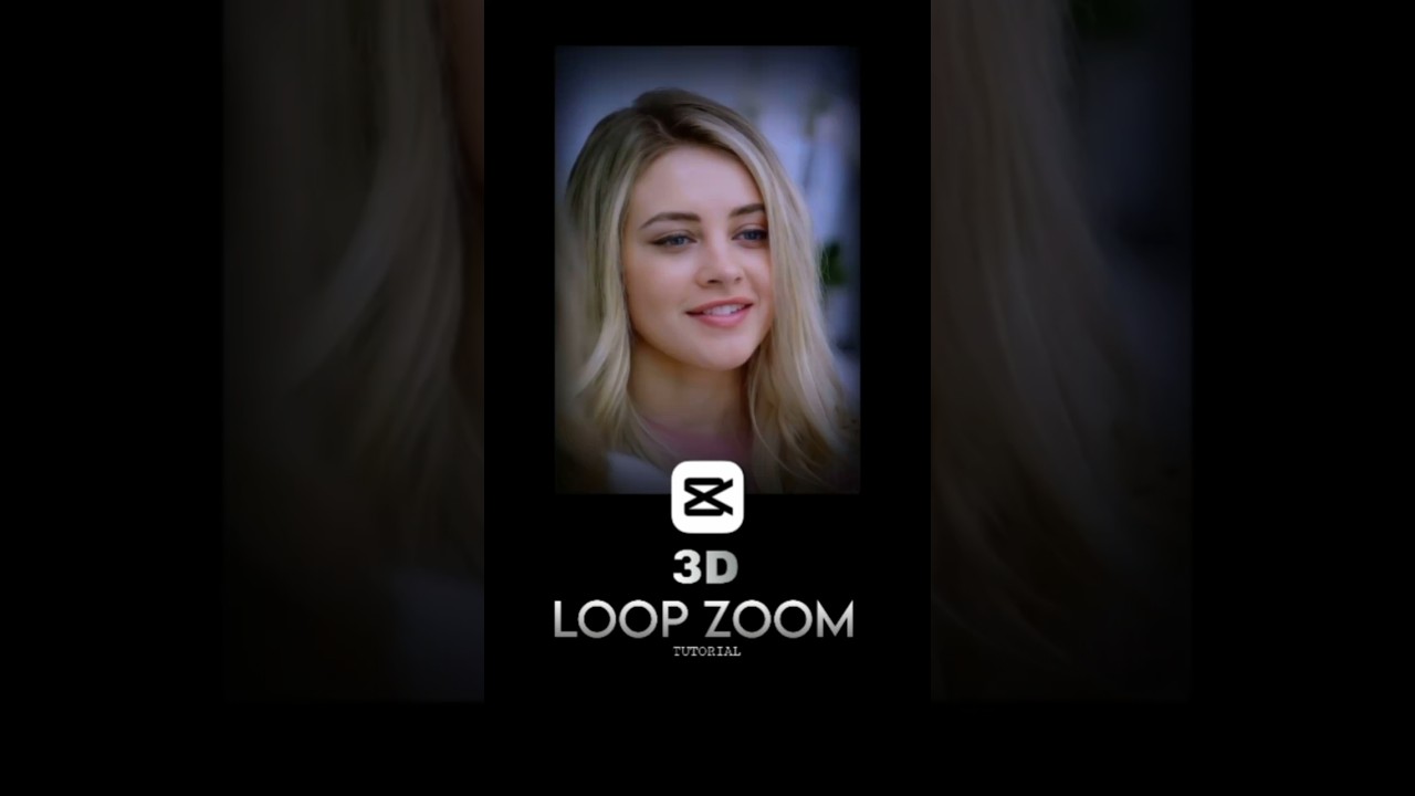 3D LOOP ZOOM TUTORIAL | CAPCUT EDITING TUTORIAL | #shorts #edit #tutorial #capcut #viral
