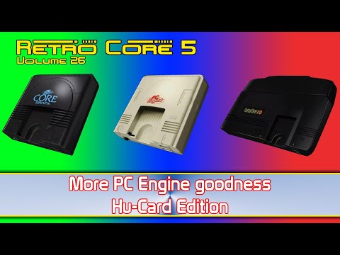 Retro Core 5 - Vol:26 - PC Engine,  More Hu Card Games!