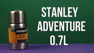 Stanley Термос пищевой Adventure 0,7 л Стальной (6939236331012) - відео 1