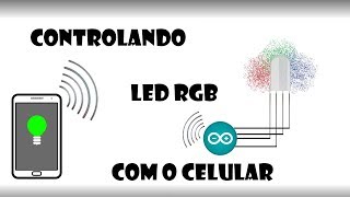Controlando led RGB com o celular