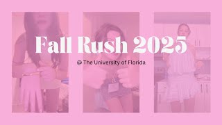 Sorority Rush @ The University of Florida | Fall Rush 2025 at an SEC School