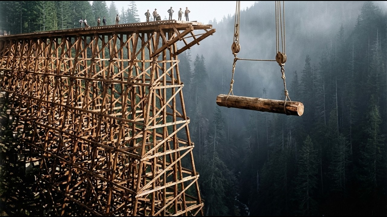 How 19th Century Railroad Bridges Were Actually Built