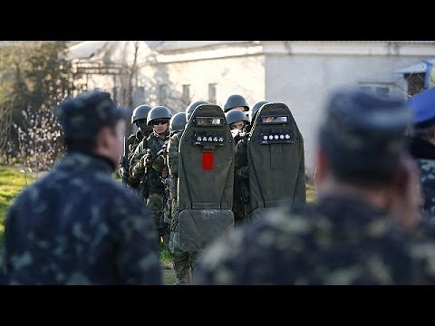Russian forces storm Ukraine's Crimea airbase