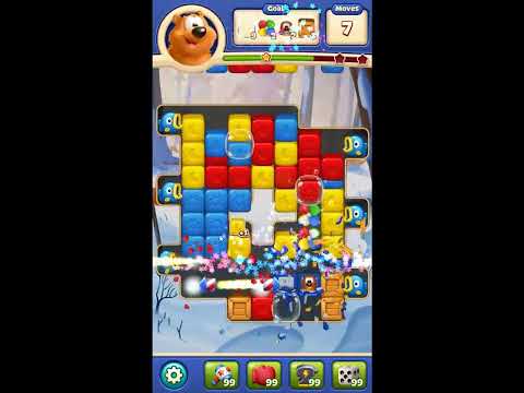 Toon Blast Level 7706 - NO BOOSTERS 🐻🐺🐱 | SKILLGAMING ✔️