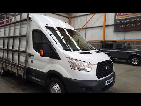 New In Stocklist For Sale: FORD TRANSIT 350 HD LWB 4.7T GLASS CARRIER PANEL VAN - 2016 - BJ16 UMH