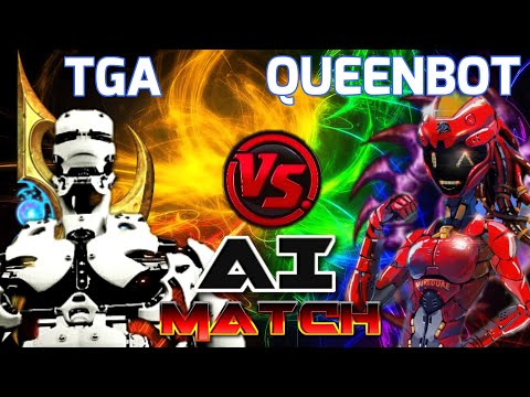 SCII AI Match - Queenbot [Z] vs TheGoldenArmada [P]