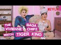 Drag Queens Baga Chipz and The Vivienne React To Tiger King | I Like To Watch UK Ep3