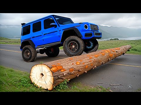 Cars vs Fallen Tree Challenge in BeamNG Drive!