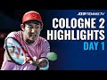 Johnson Shocks Cilic; Nishioka & Simon Register Wins | Cologne 2 2020 Highlights Day 1