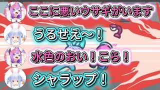 【AmongUs】ぺこらにキルされて亡霊で粘着するヴィヴィが面白すぎるｗ【兎田ぺこら/綺々羅々ヴィヴィ/hololive/切り抜き/】