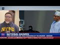 National Honours Some Awardees Were Given Awards As Compensation Oshoma