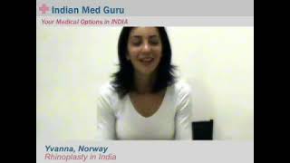 Ms. Yvanna, Norway patient video testimonial India