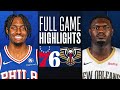 76ERS at PELICANS | FULL GAME HIGHLIGHTS | November 29, 2023