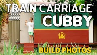 DIY cubby house with G Scale garden railway