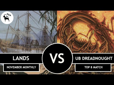 Premodern Monthly Open November 2020 Top 8 Match Lands vs UB Stiflenought