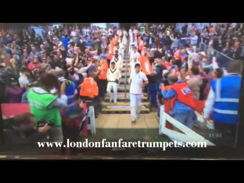 Fanfare to start The Ashes 2015 - London Fanfare Trumpets