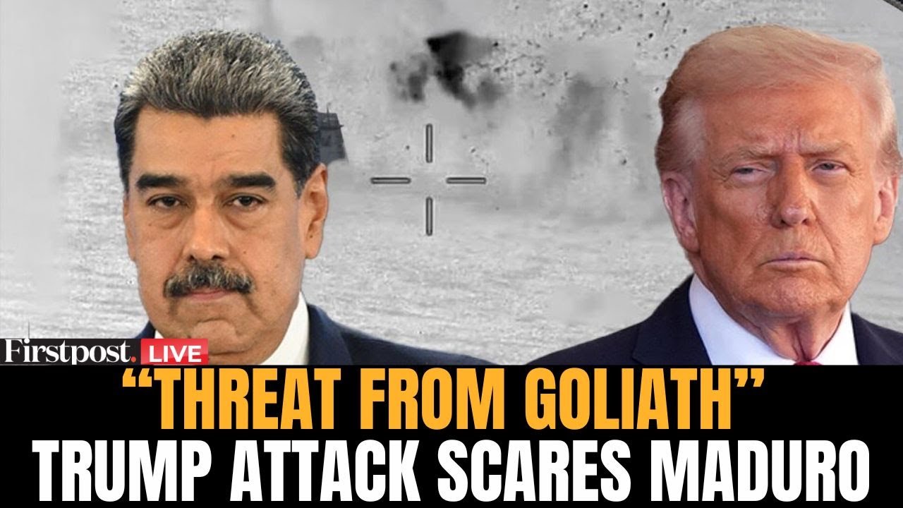 LIVE: Trump Confirms Attack on Dock in Venezuela, Maduro Compares US to "Goliath"