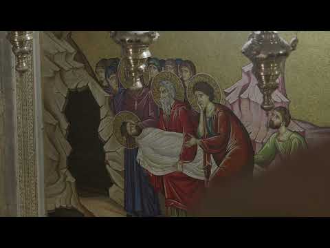 14 Jesus wird ins Grab gelegt