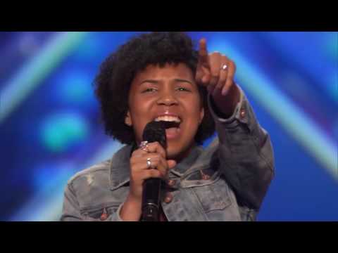 America's Got Talent 2016 Auditions - Jayna Brown 14 Year Old Slays Cover of Summertime
