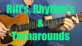 Riffs Rhythms &amp; Turnarounds - 1 Big Bill Broonzy