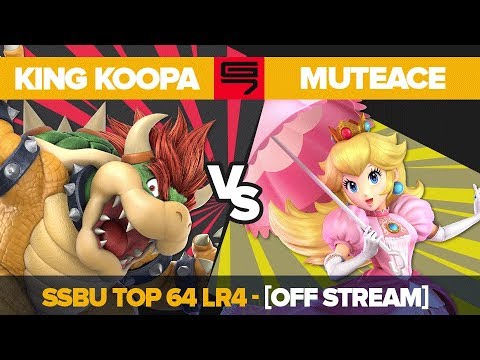 King Koopa vs MuteAce [G7 Off Stream] Top 64: Losers Round 4 Ultimate Singles - Genesis 7