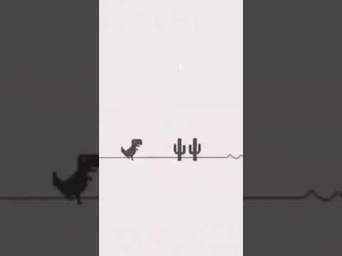 T-Rex Runner/Chrome Dinosaur Game - SECRET ENDING (animated) 