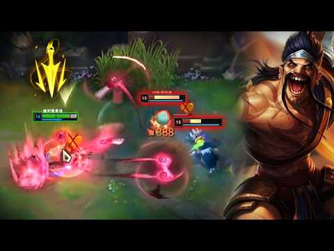 Rank 1 Draven : 1v5 Crushing Every Lane He Go - Engsub