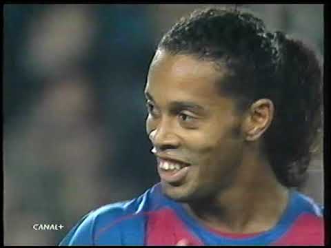 FC Barcelona: 3 - Racing de Santander: 0 (Jornada: 20 - 2004/05)