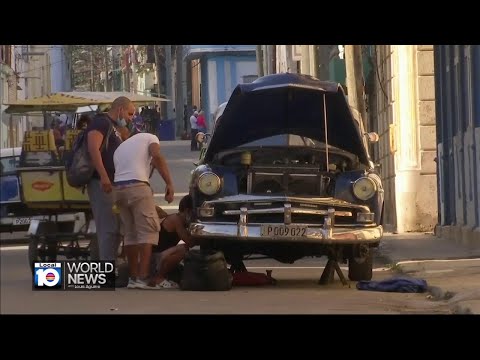 Left and right push for change in Cuba