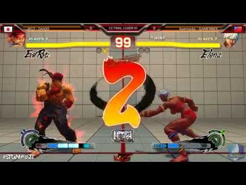 Stunfest 2015/USF4 : MCZ.Daigo vs AVM.Gamerbee - CPT 2015 - Semi L. #2