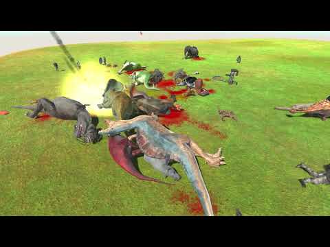 Every Carnivore vs every Herbivore |Animal Revolt Battle Simulator