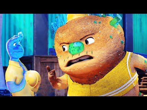 Wade Vs Construction Workers Scene | ELEMENTAL (2023) Movie CLIP HD