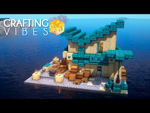 Minecraft: How to build a FISHING HUT