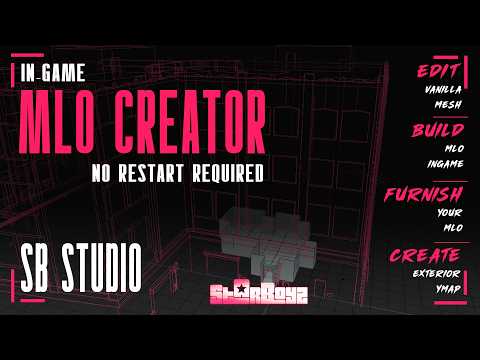 FiveM | SB Studio | In Game MLO Creator | Standalone - Overview