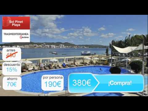 Por 190€ por persona, 3 noches en Ibiza Barco incluido