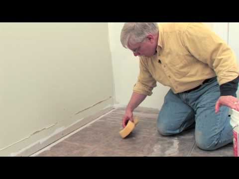 How to Floor Grout Video 4 of 4