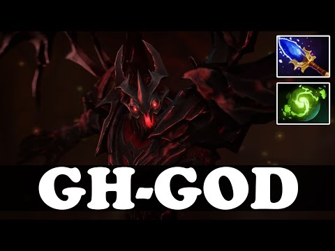 GH-GOD Plays Shadow Fiend WITH AGHANIM'S AND REFRESHER Vol 1 - Ranked Match Gameplay - Dota 2